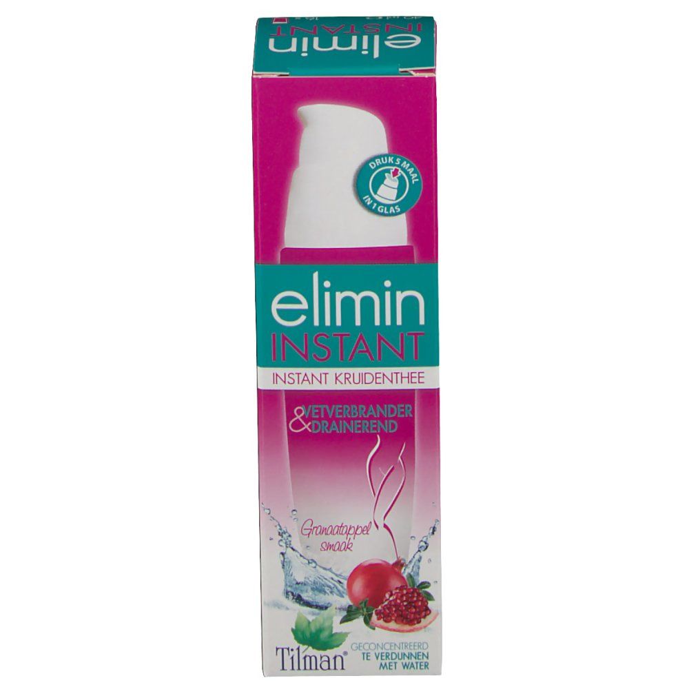 Tilman® elimin INSTANT Fettverbrennung & Entwässerung Granatapfel Kräutertee