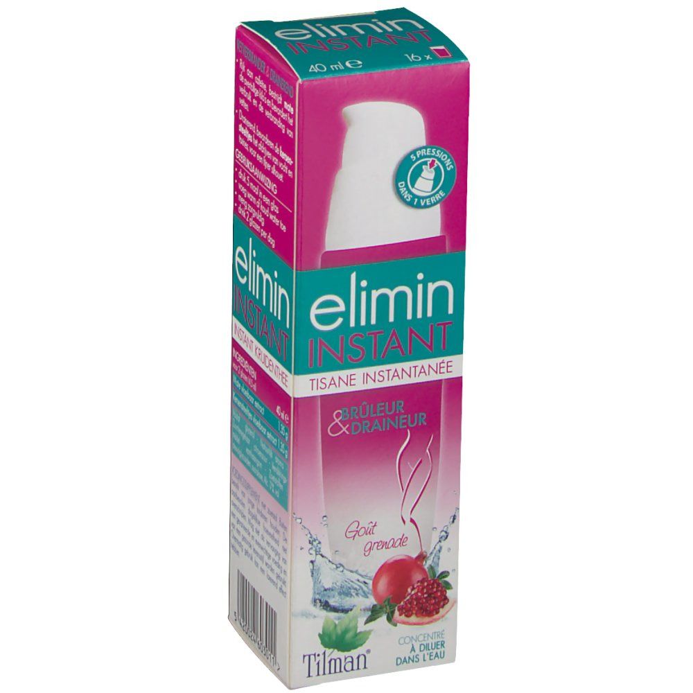 Tilman® elimin INSTANT Fettverbrennung & Entwässerung Granatapfel Kräutertee