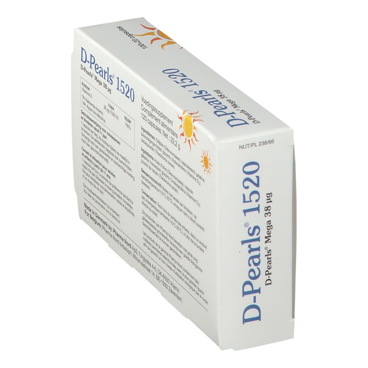 Pharma Nord D-Pearls 1520 + 20 FREE Kapseln