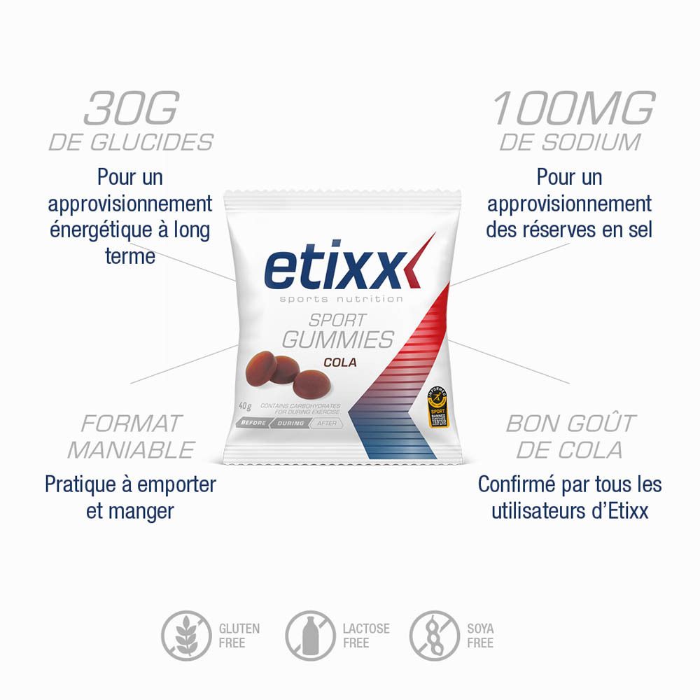 etixx® Sport Gummies Adultes