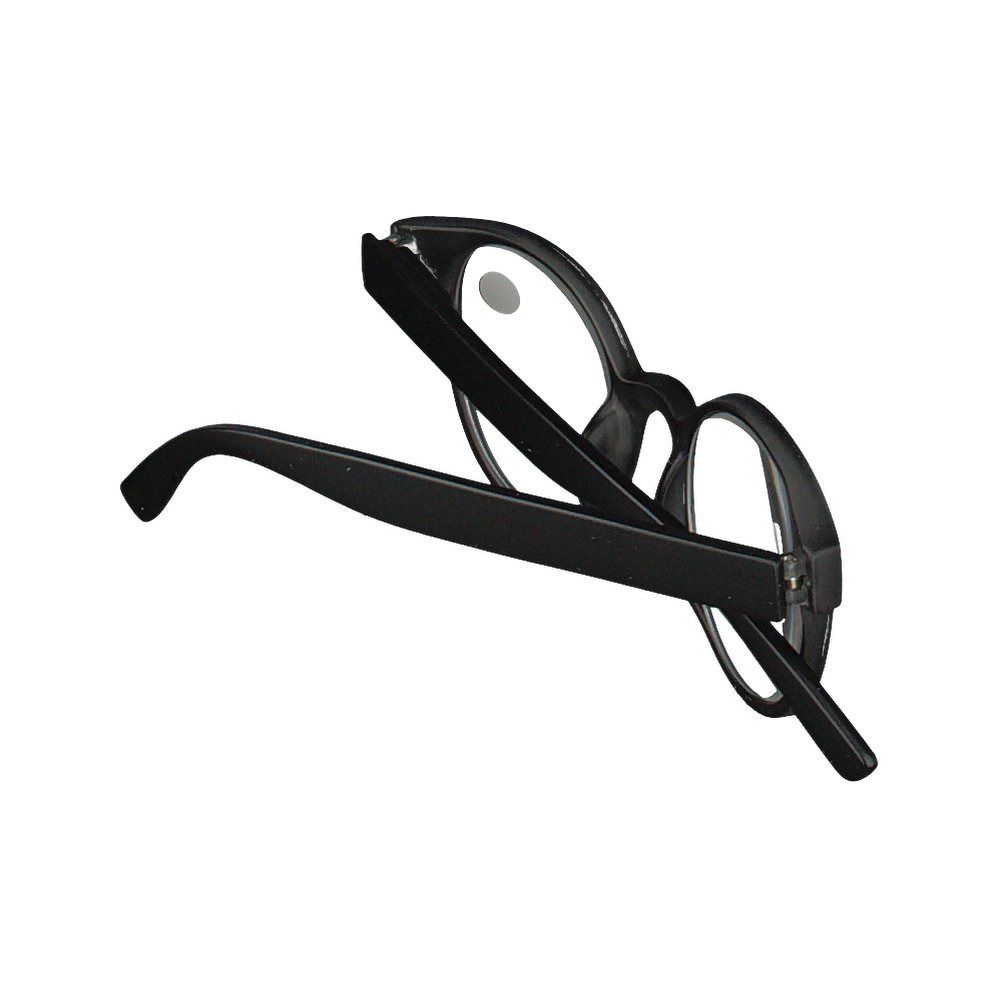 Pharmaglasses Leesbril Rond Grijs/Zwart +2.50