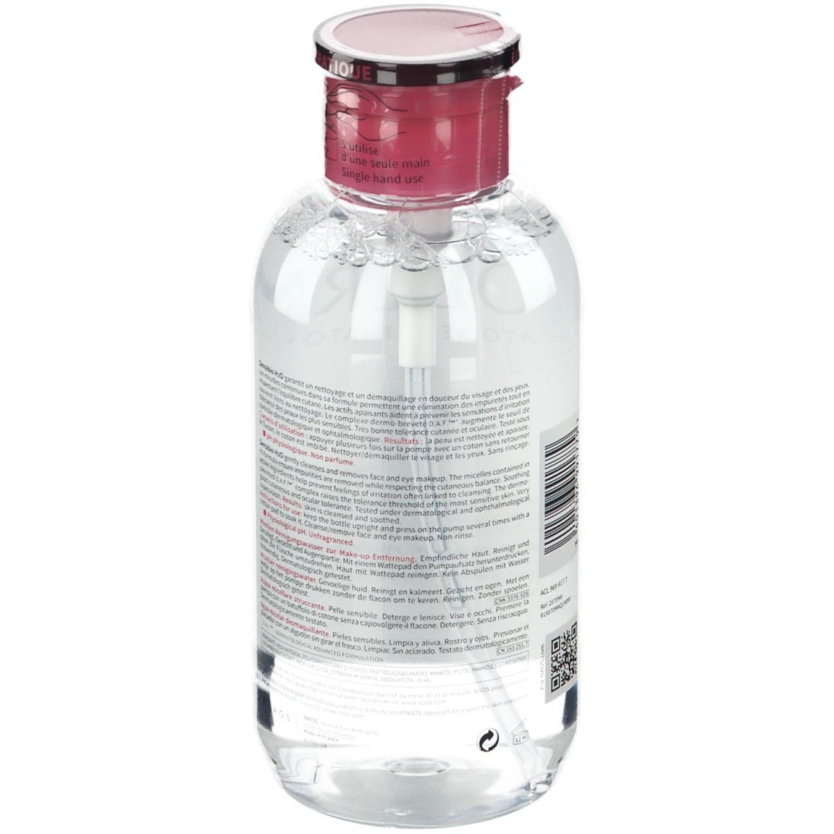 BIODERMA Sensibio H2O 4-in-1 Mizellen-Reinigung Pump Lotion