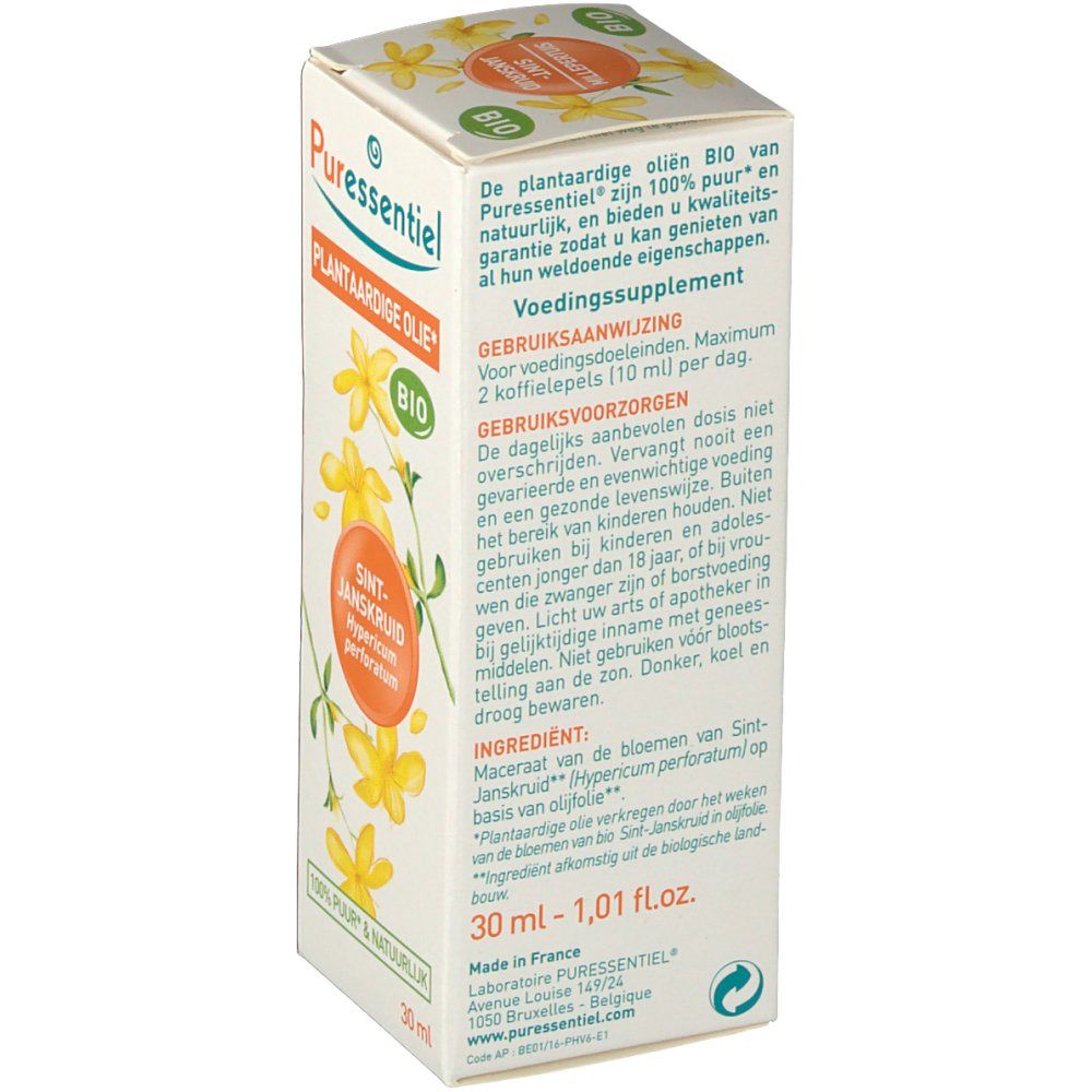 Puressentiel Millepertuis Huile Végétale Bio