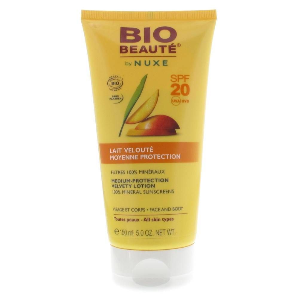 Nuxe Bio Beauté® Lait velouté moyenne protection SPF 20