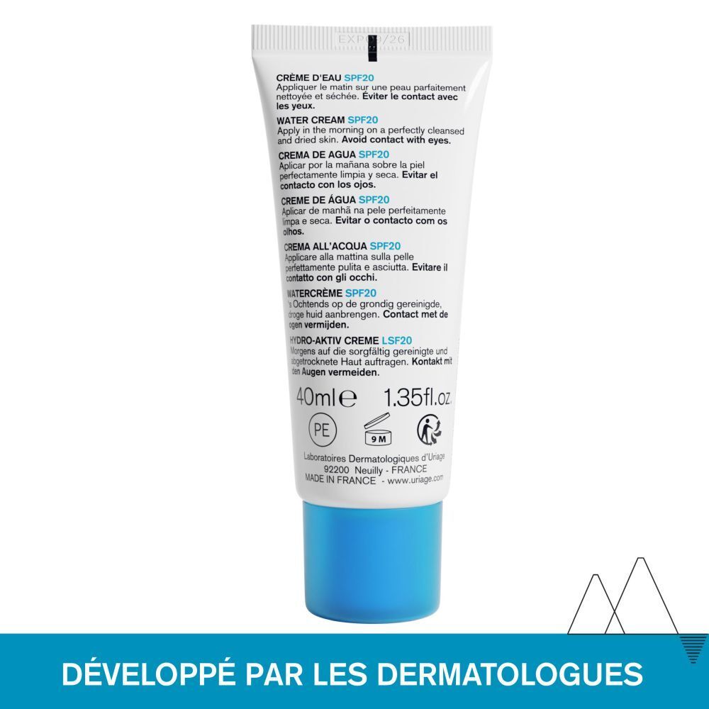 URIAGE Crème d'Eau légère SPF20