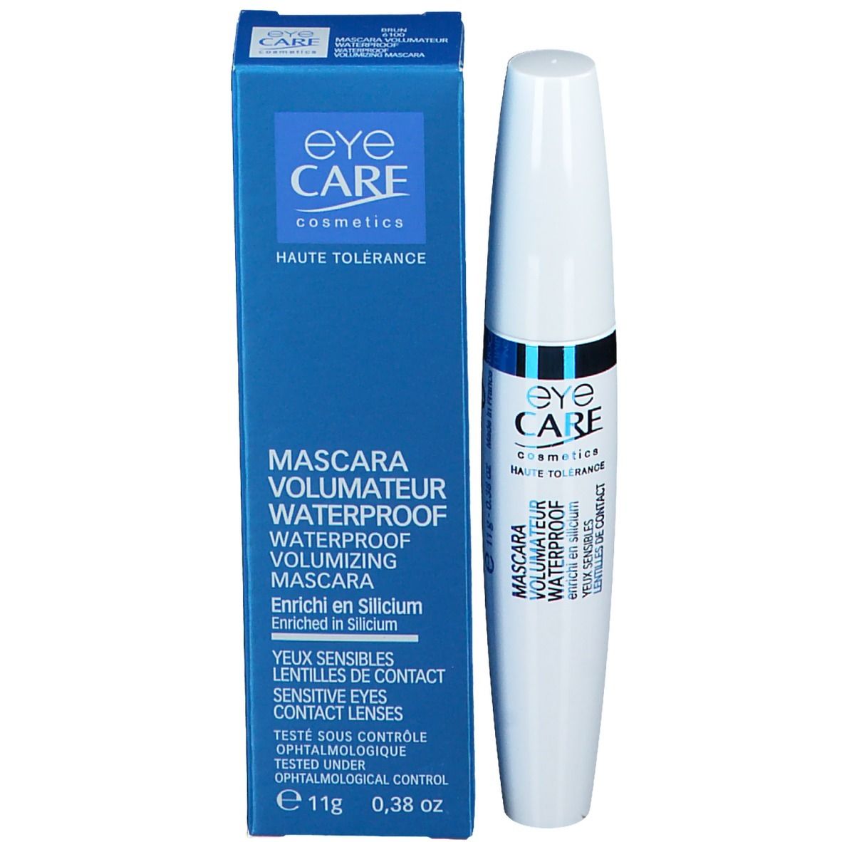 Eye Care Mascara Volumizer Waterproof Brun