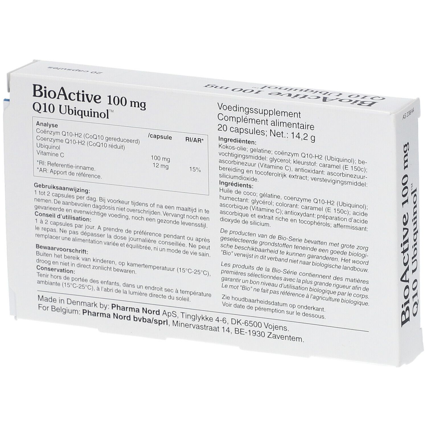 Pharma Nord BioActive 100 mg Q10 Ubiquinol™