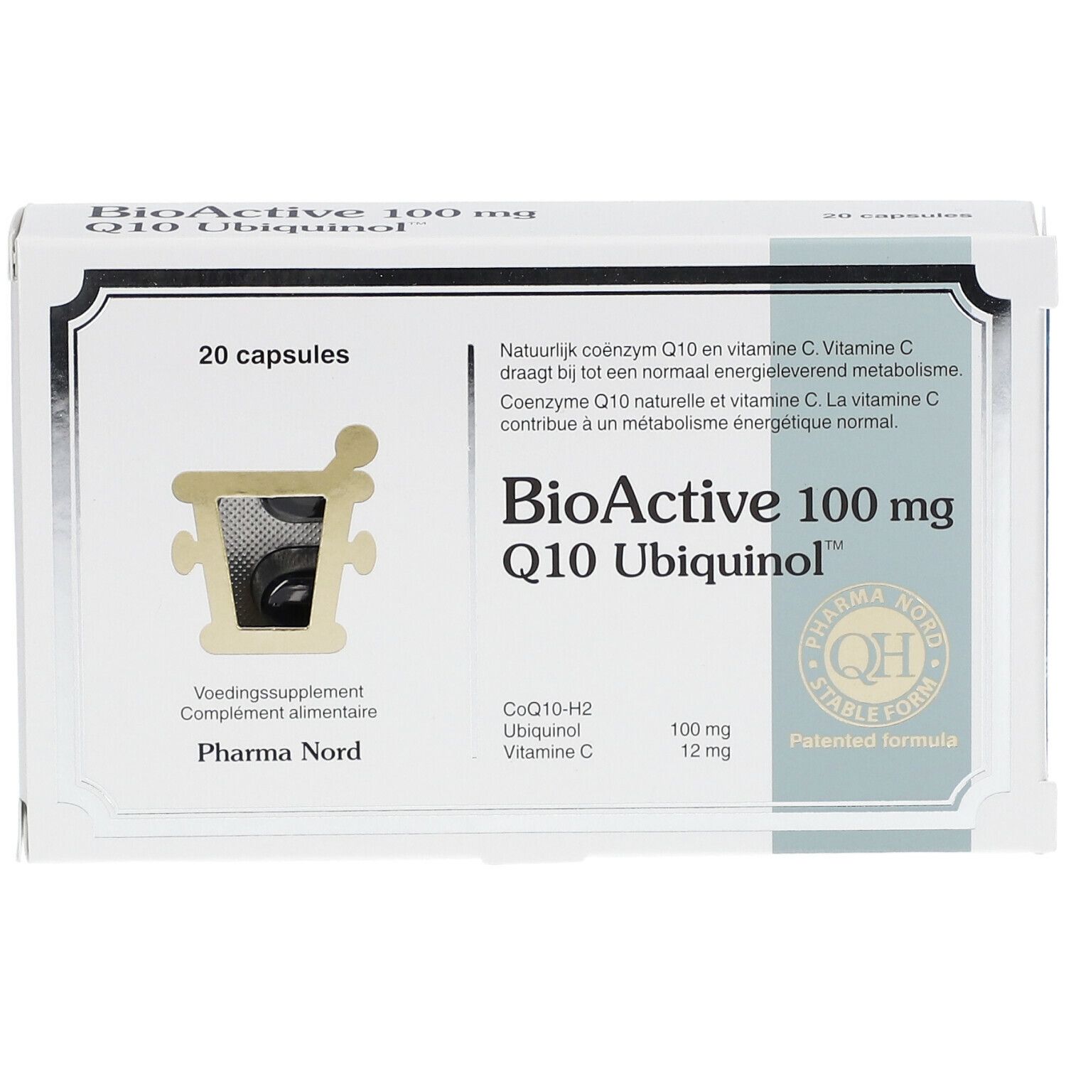 Pharma Nord BioActive 100 mg Q10 Ubiquinol™