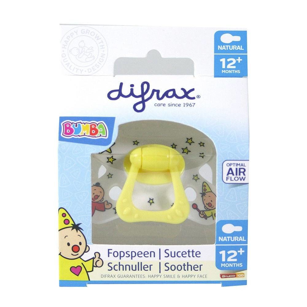 difrax® Bumba Schnuller - Natural +12 Monate