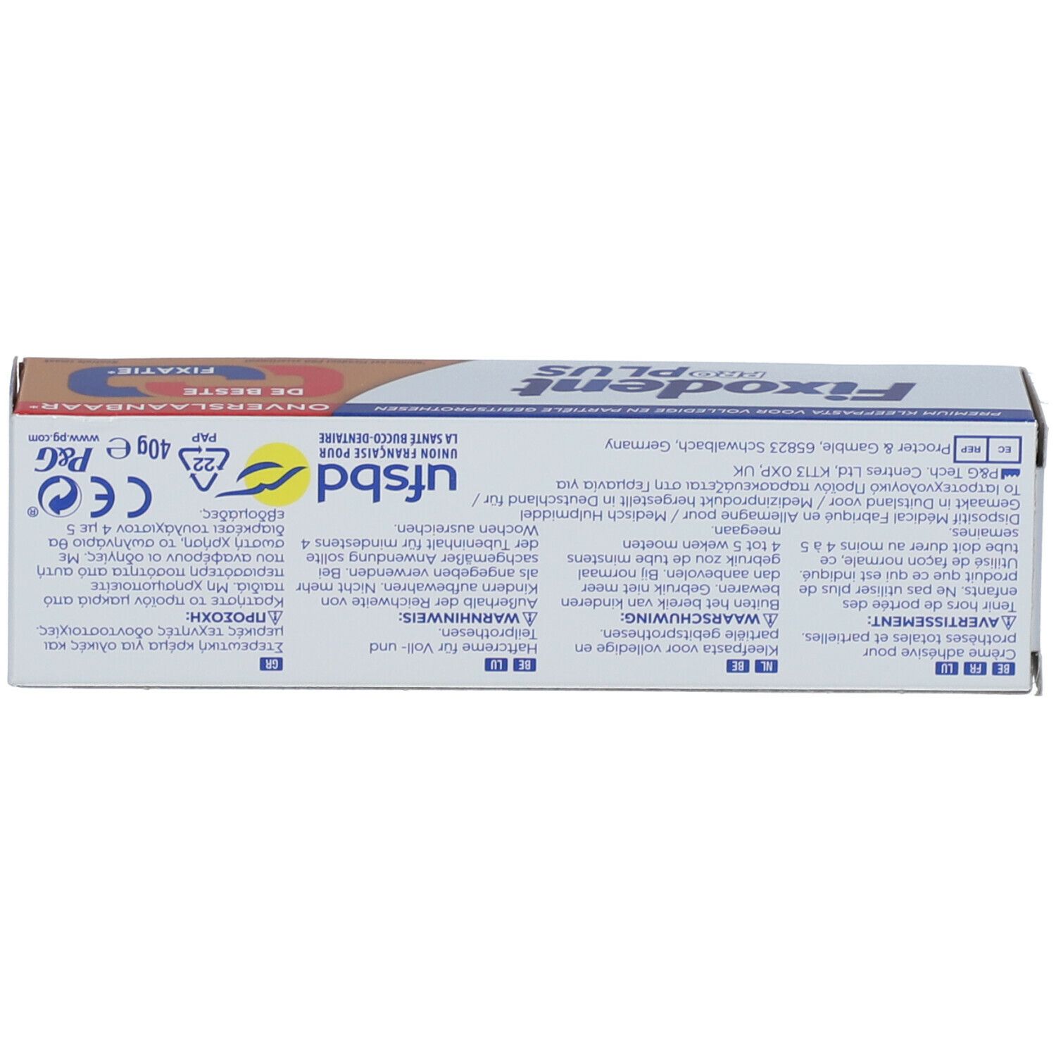 Fixodent® PRO PLUS Duo Action Haftcreme