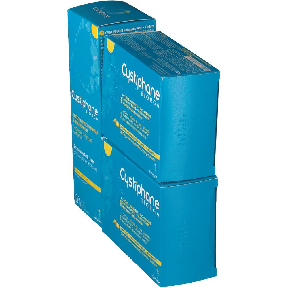 Cystiphane Biorga Cheveux & Ongles et Shampooing Anti-Chute