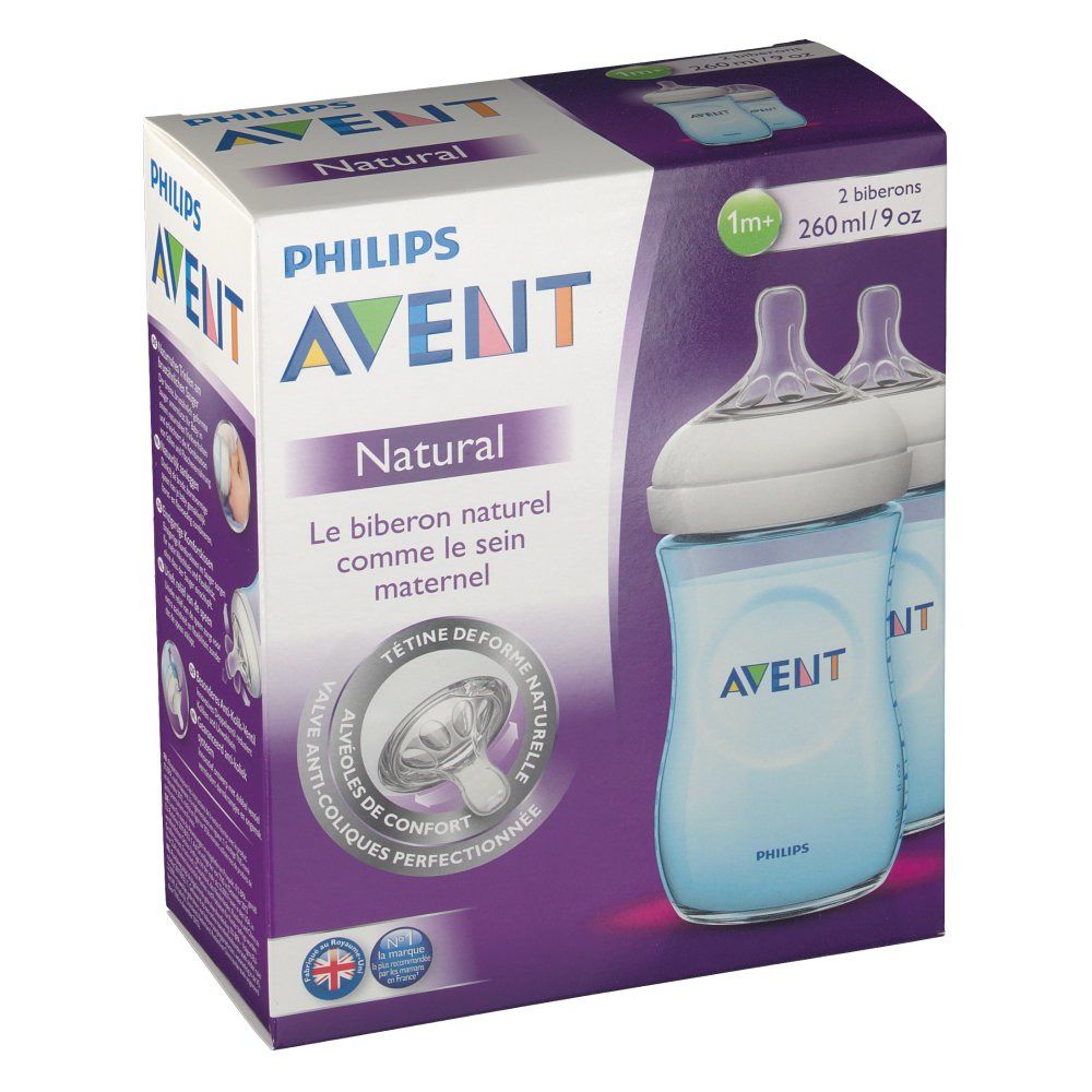 Philips® AVENT Naturnah Flaschen 260 ml Blau