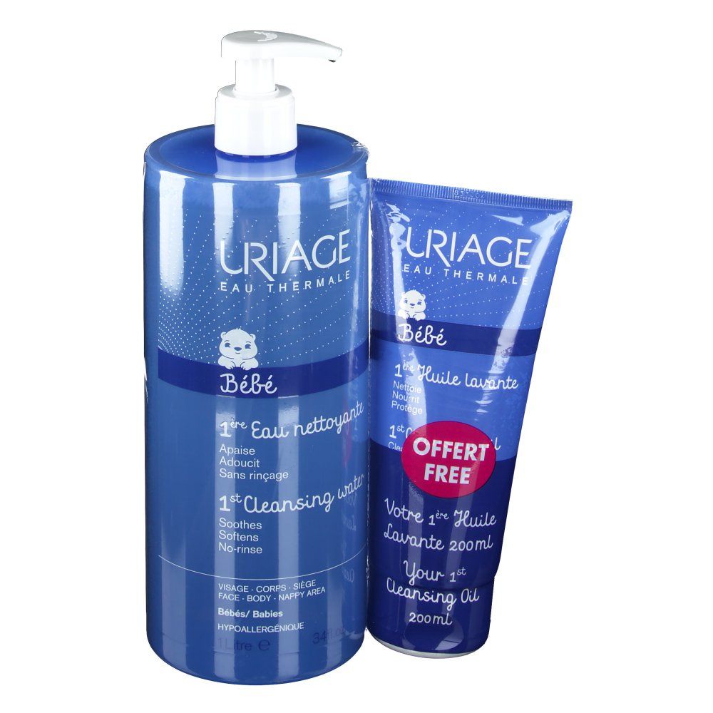 Uriage Première Eau + Baby Waschöl GRATIS