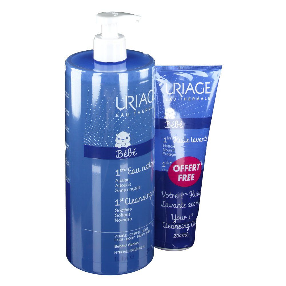 Uriage Première Eau + Baby Waschöl GRATIS