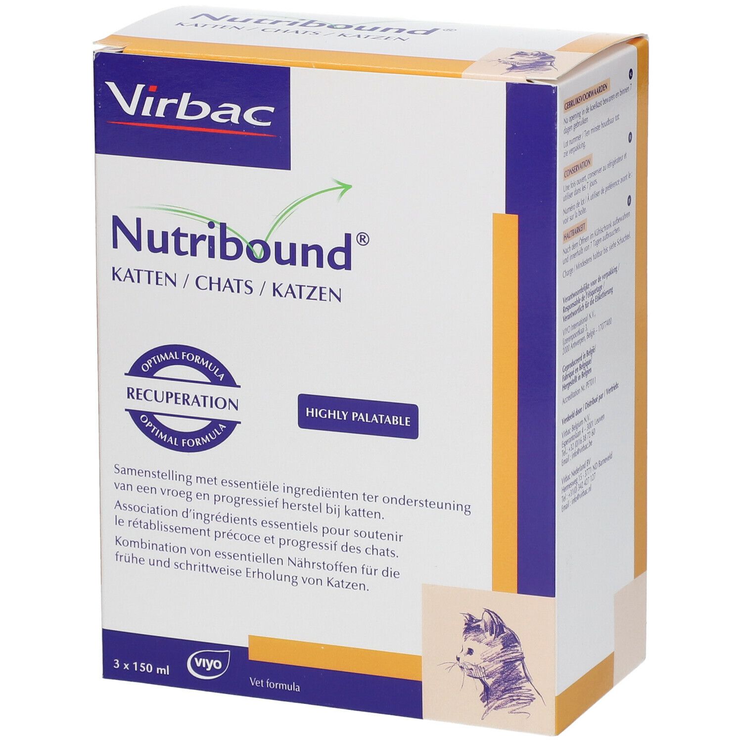 Virbac Nutribound® Katzen für Katzen