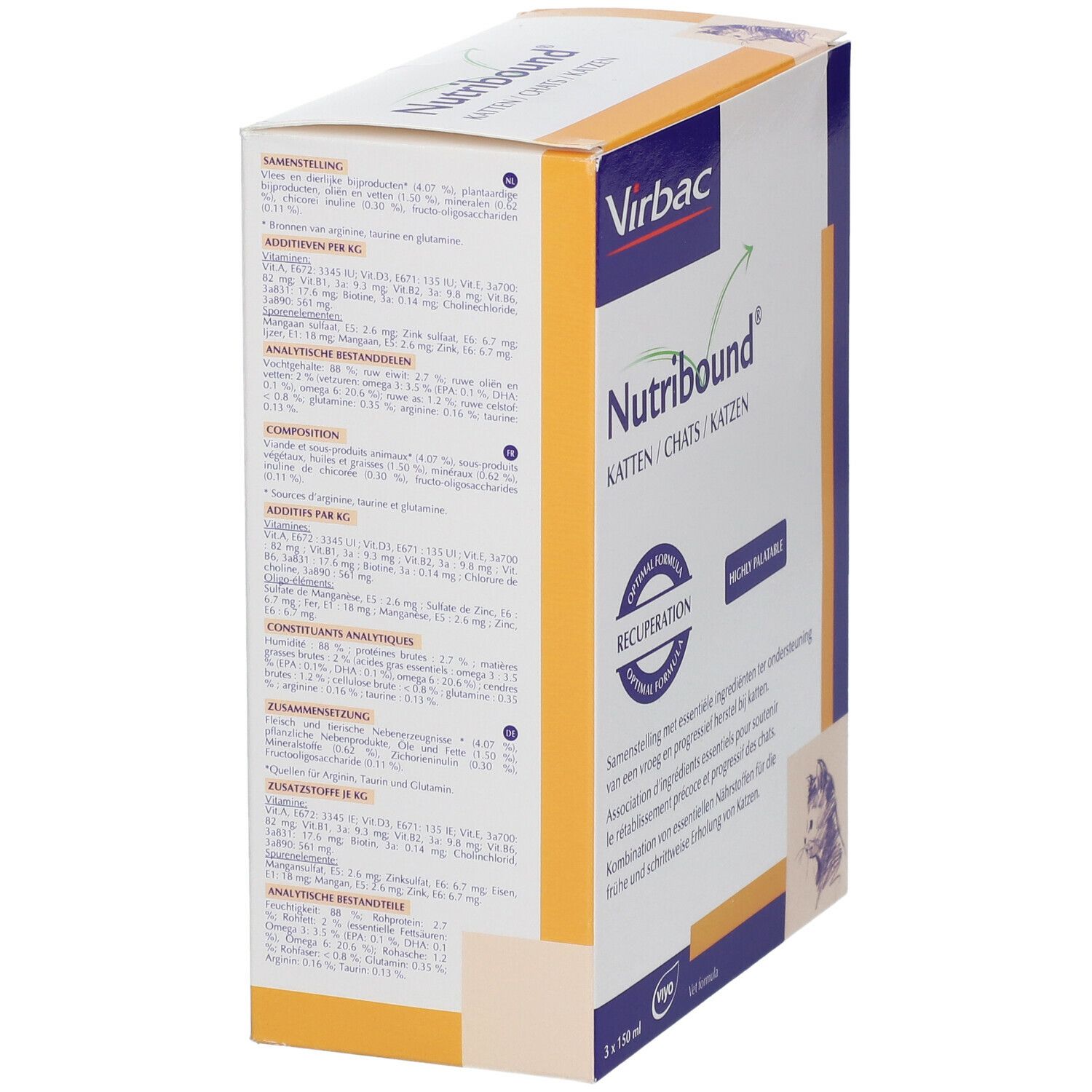 Virbac Nutribound® Katzen für Katzen