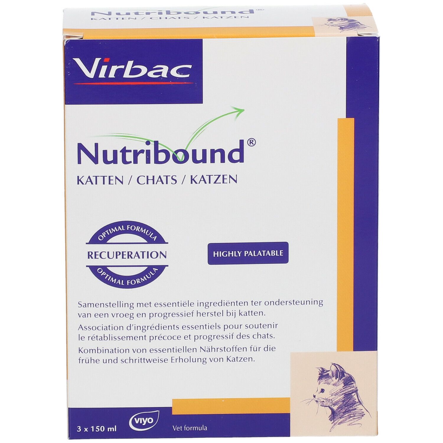 Virbac Nutribound® Katzen für Katzen