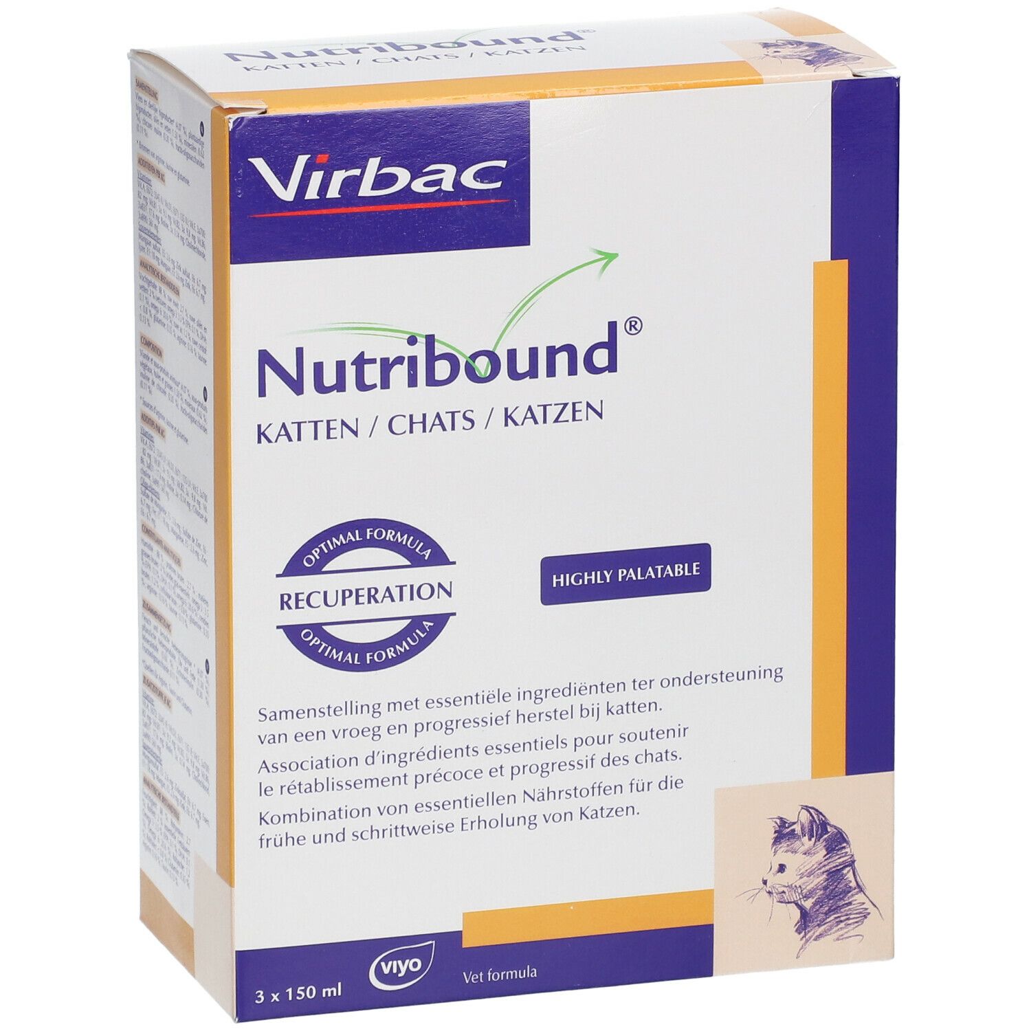 Virbac Nutribound® Katzen für Katzen