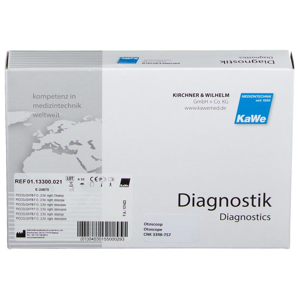 Covarmed Diagnostik KaWe Otoskop Piccolight F.O.