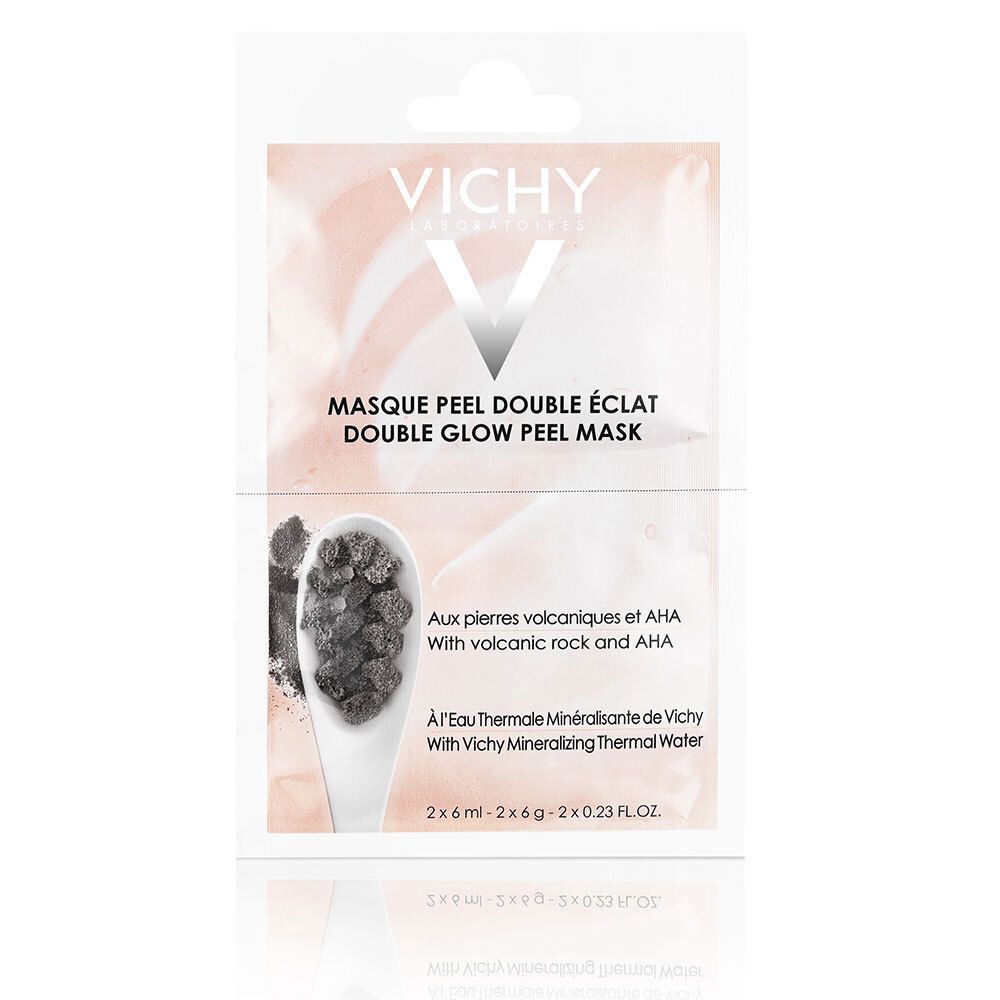 Vichy Masque peel double éclat