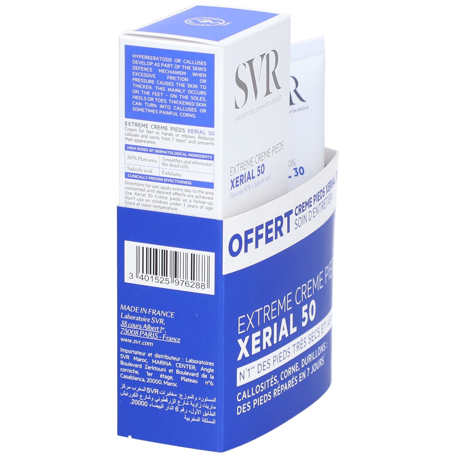 SVR XÉRIAL 30 intensiv Fußcreme