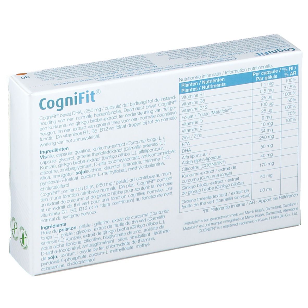 Metagenics® Cognifit®