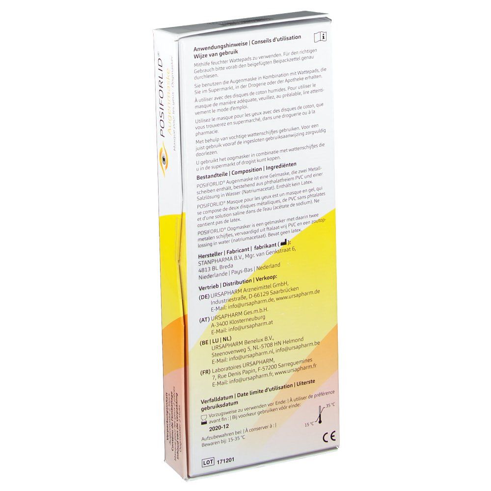 Posiforlid Oogmasker 2 st