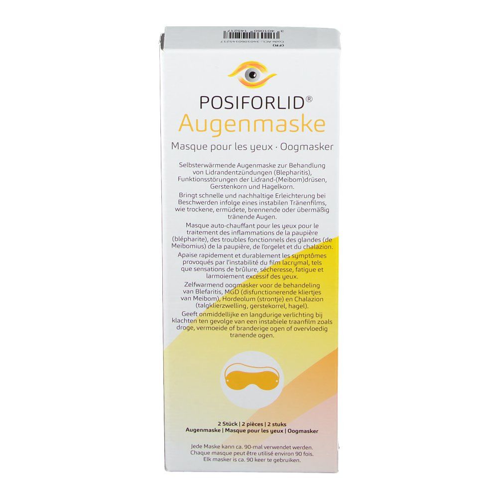 Posiforlid Oogmasker 2 st