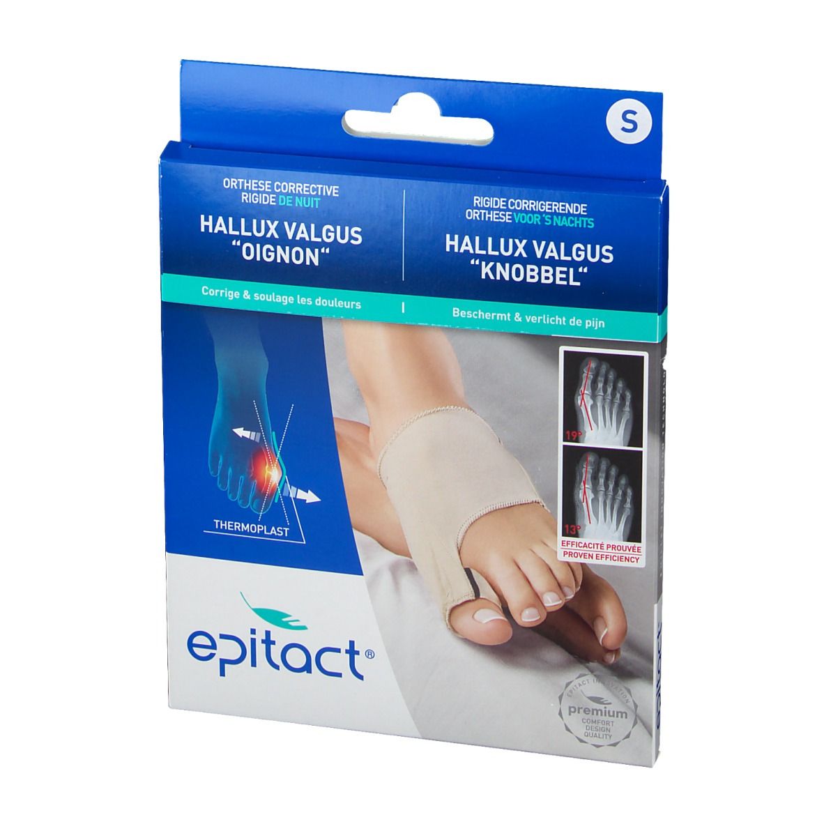 Epitact Hallux Valgus Orthèse Corrective Nuit Taille S