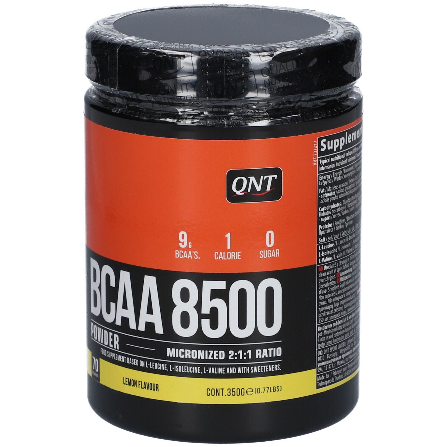 QNT BCAA 8500 Pulver Zitrone