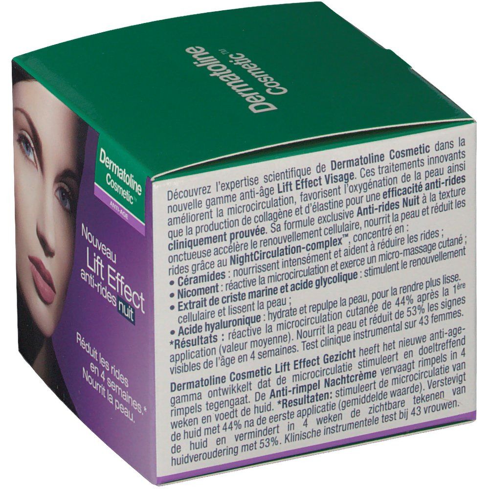 Dermatoline Cosmetic Lift Effect Anti-Rides Crème De Nuit