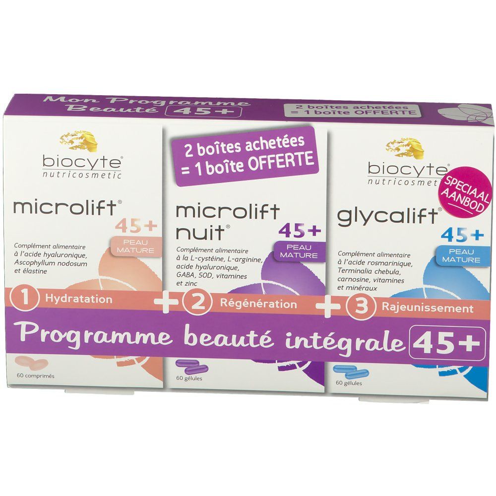 Biocyte Microlift® + Microlift Nuit® + Glycalift ® Set