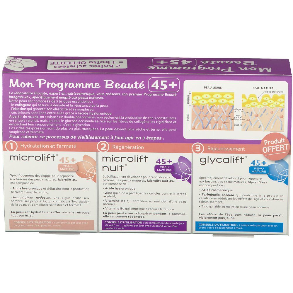 Biocyte Microlift® + Microlift Nuit® + Glycalift ® Set