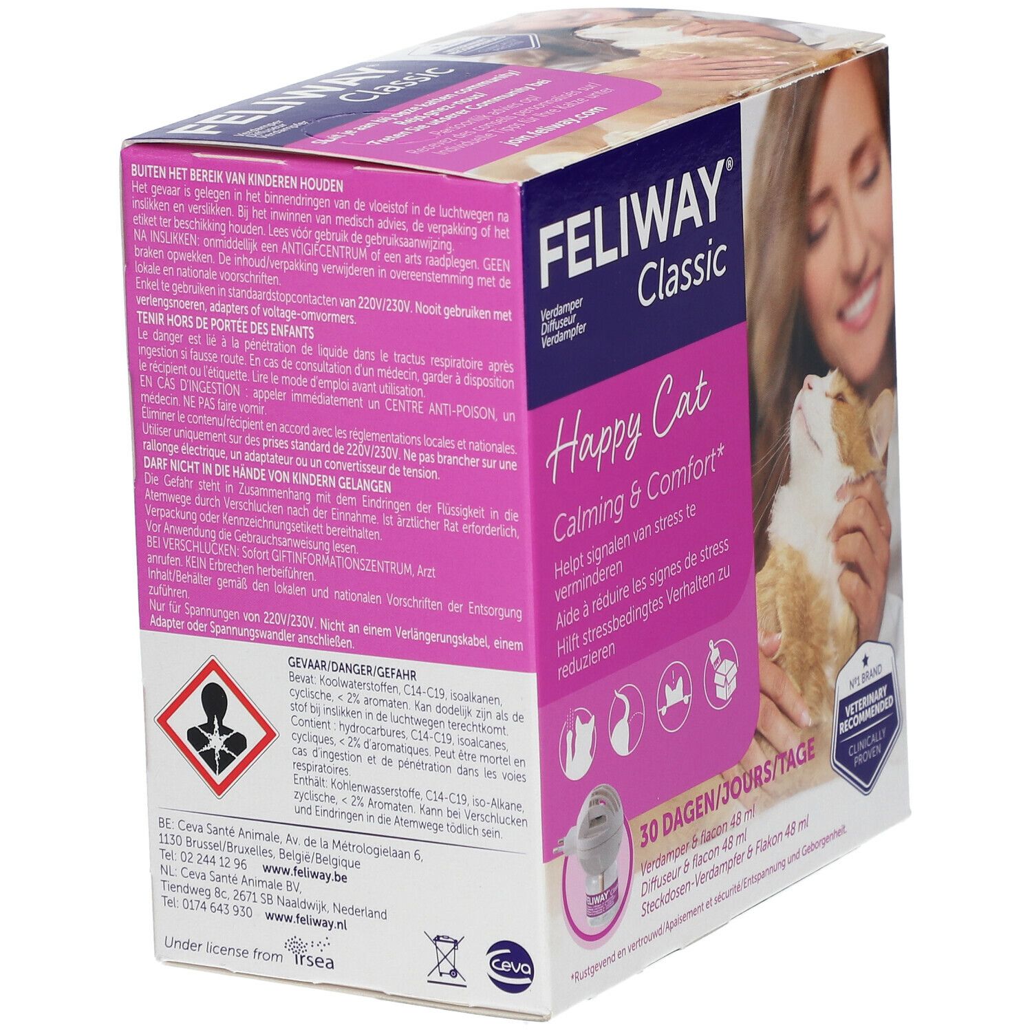 FELIWAY® CLASSIC Startset mit Steckdosen-Verdampfer & Flakon 48 ml