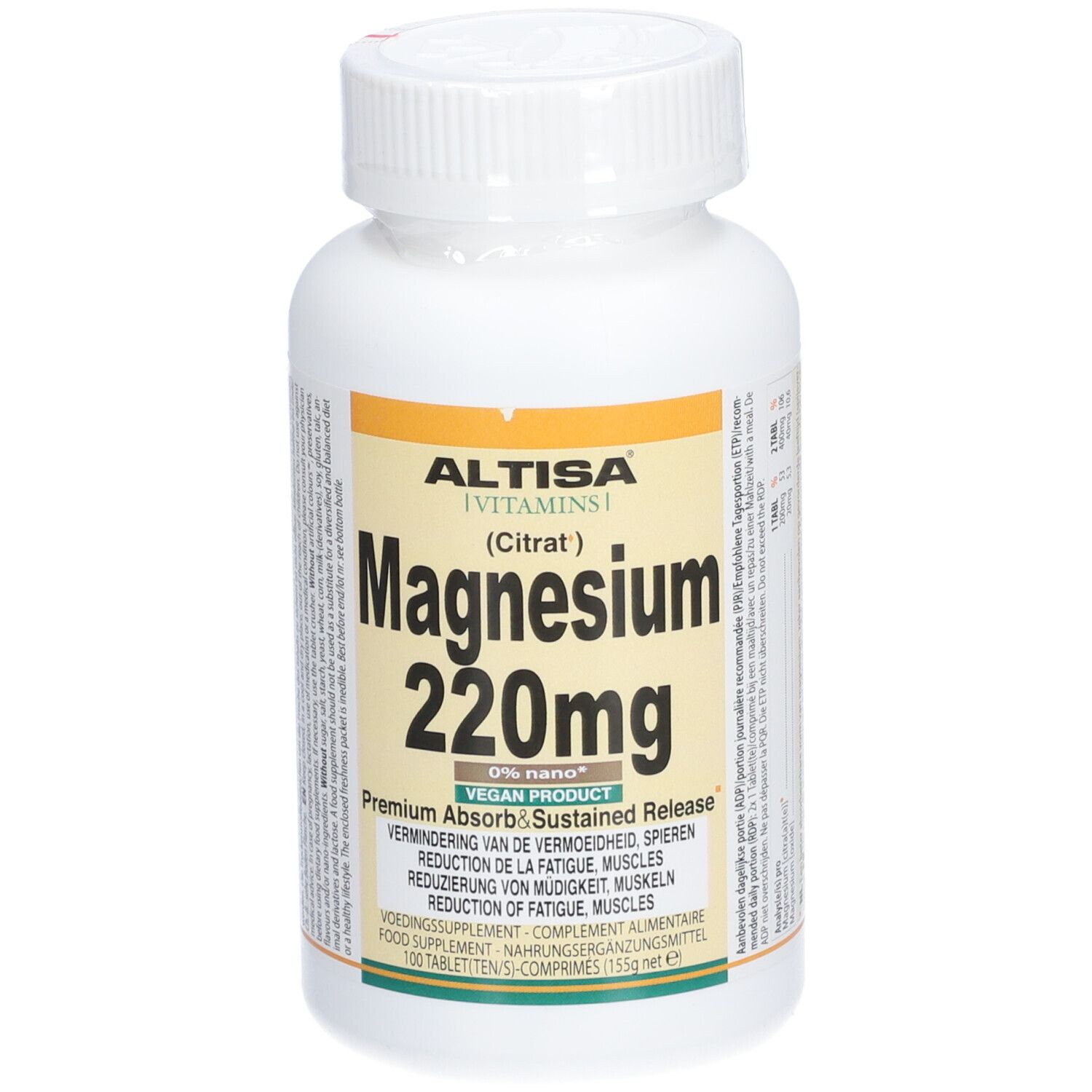 Altisa® Magnesiumcitrat 220 mg