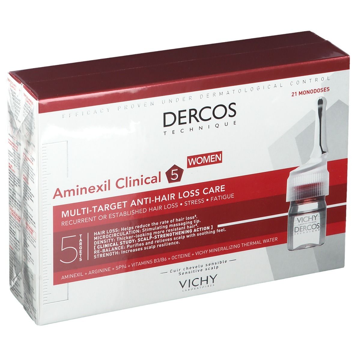 Vichy Dercos Aminexil Clinical 5 Femmes