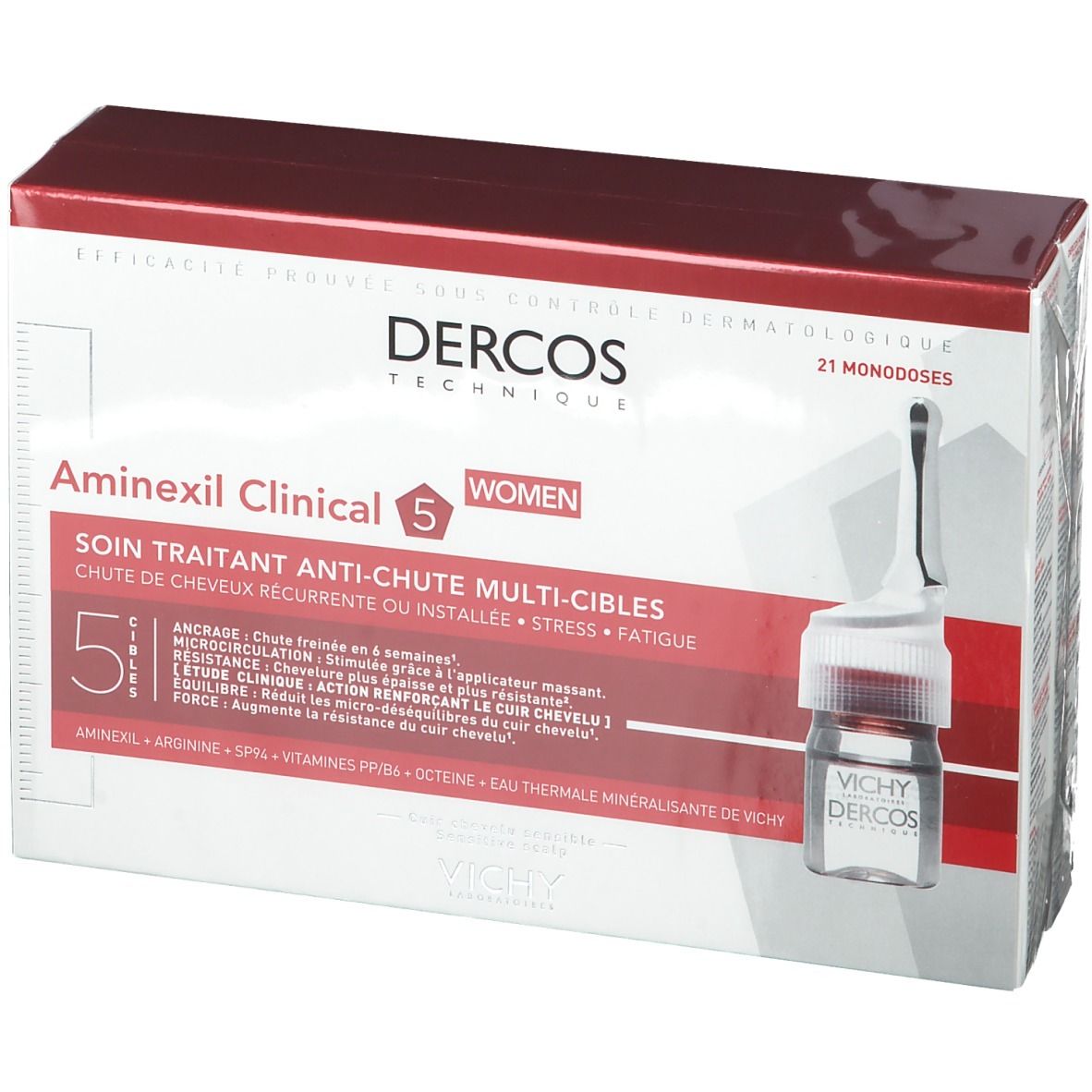 Vichy Dercos Aminexil Clinical 5 Femmes