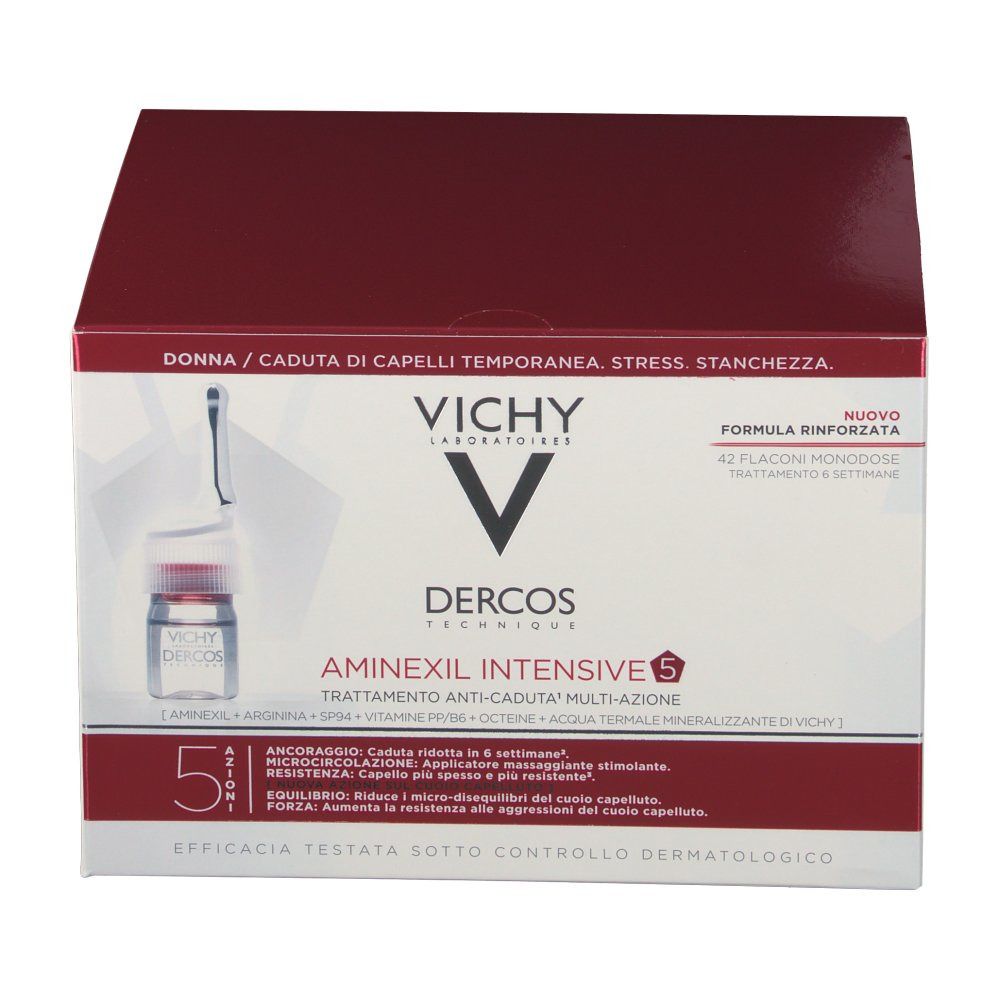 VICHY Dercos Aminexil Intensiv 5 Frauen