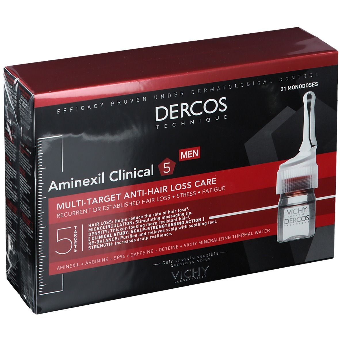 Vichy Dercos Aminexil Clinical 5 Hommes