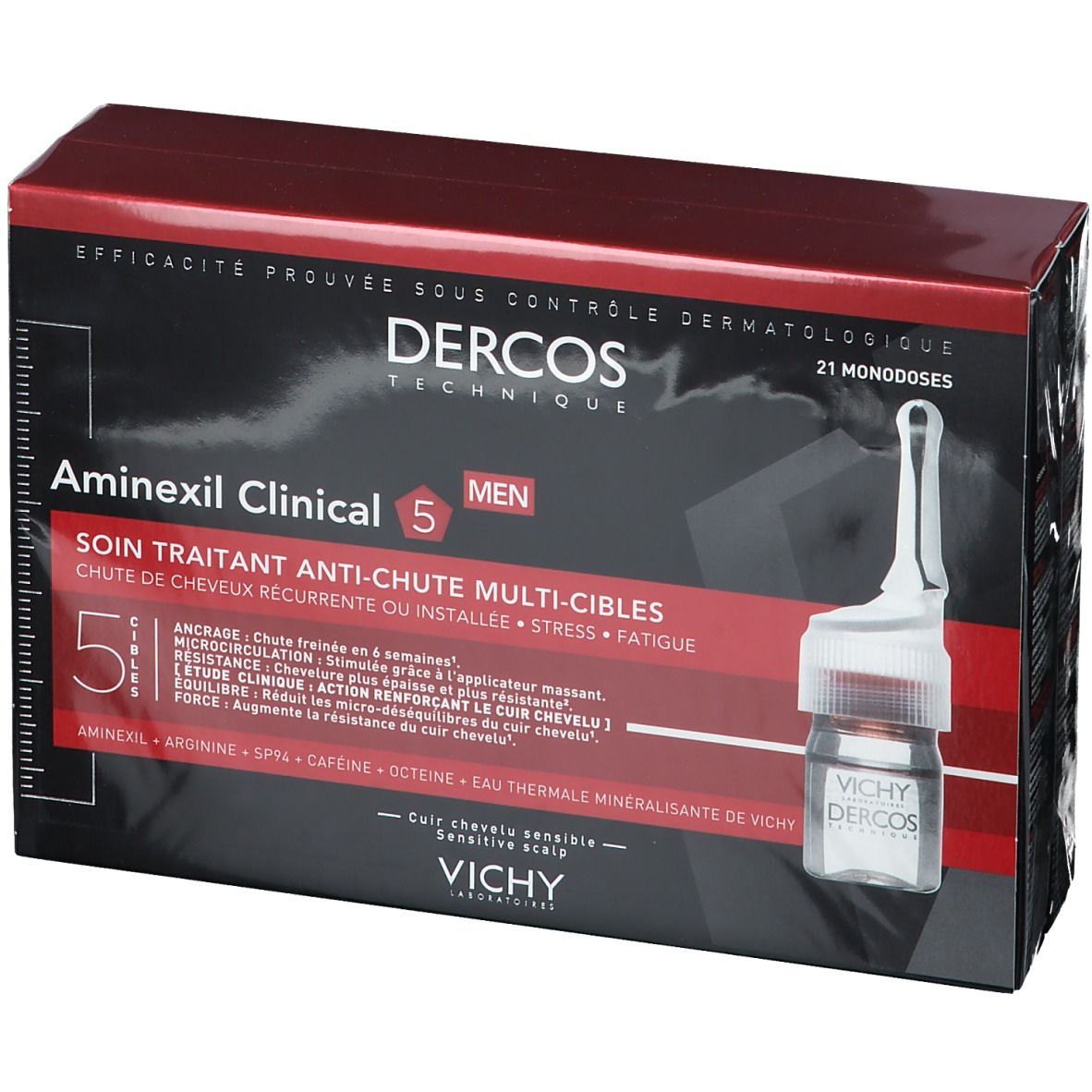 Vichy Dercos Aminexil Clinical 5 Hommes