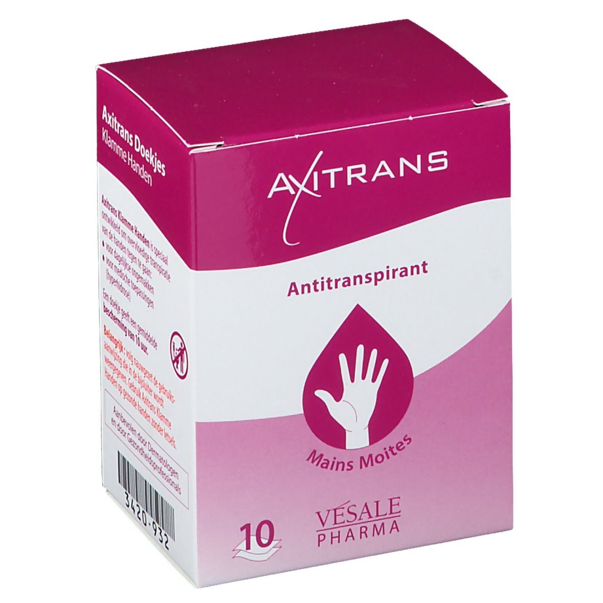 AXITRANS Antiperspirant Schwitzige Hände