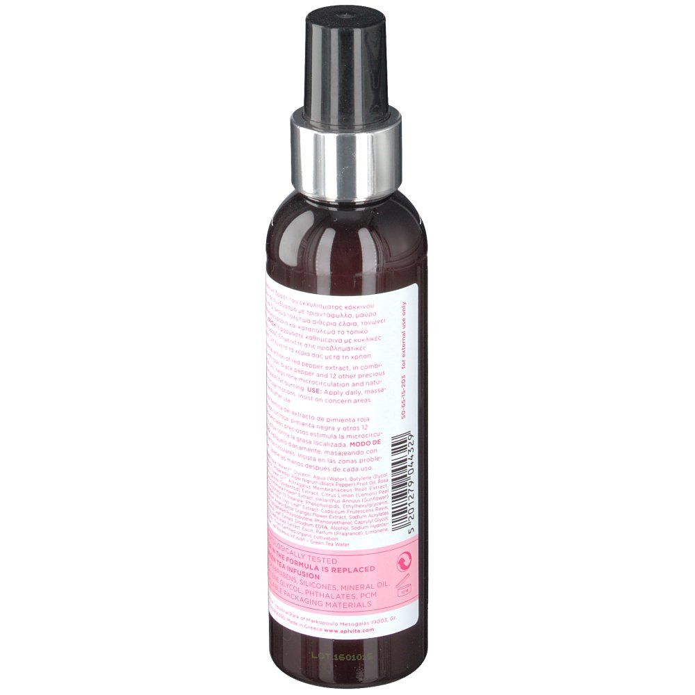 APIVITA Rose Pepper Body Reshaping Intensives Serum