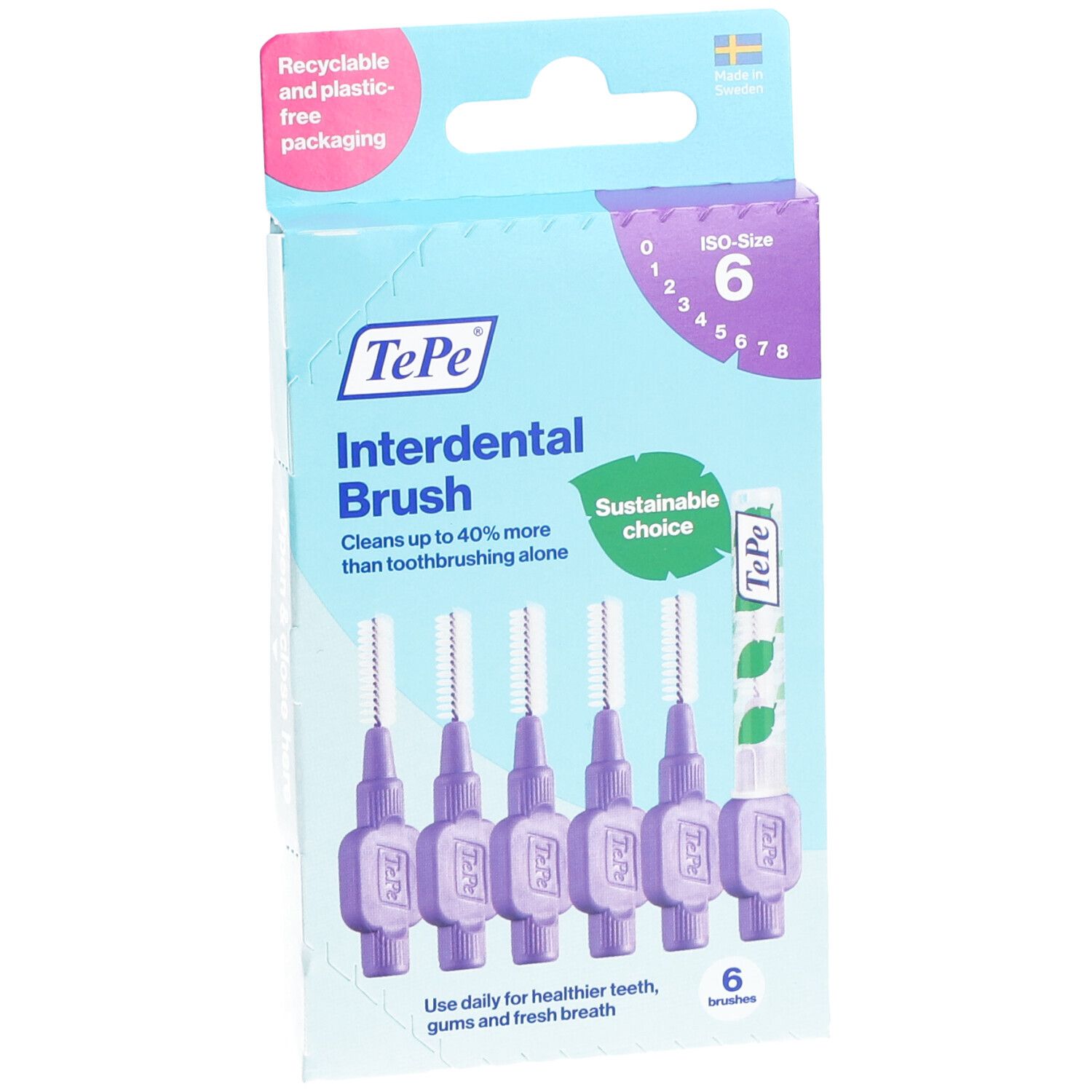 TePe® Interdental Brush Original 1,1 mm lila