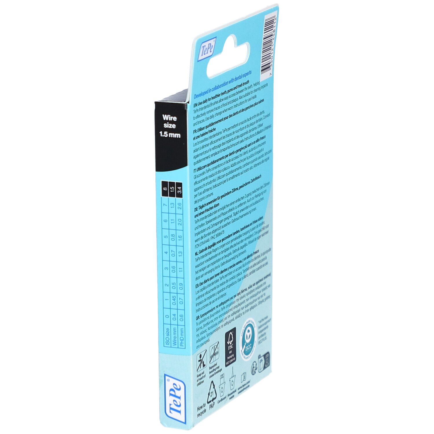 Interdentalbürste Tepe 1,50 mm Schwarz