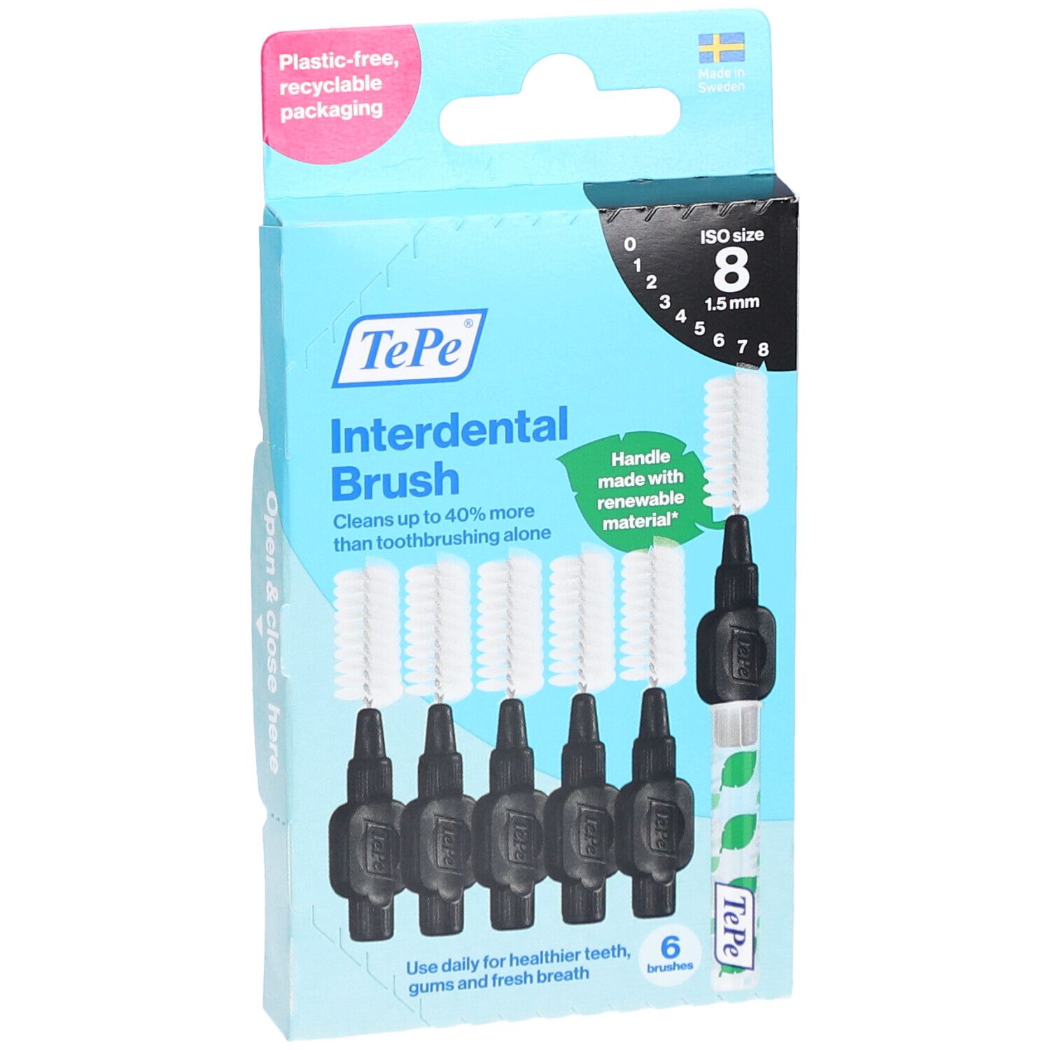 Interdentalbürste Tepe 1,50 mm Schwarz