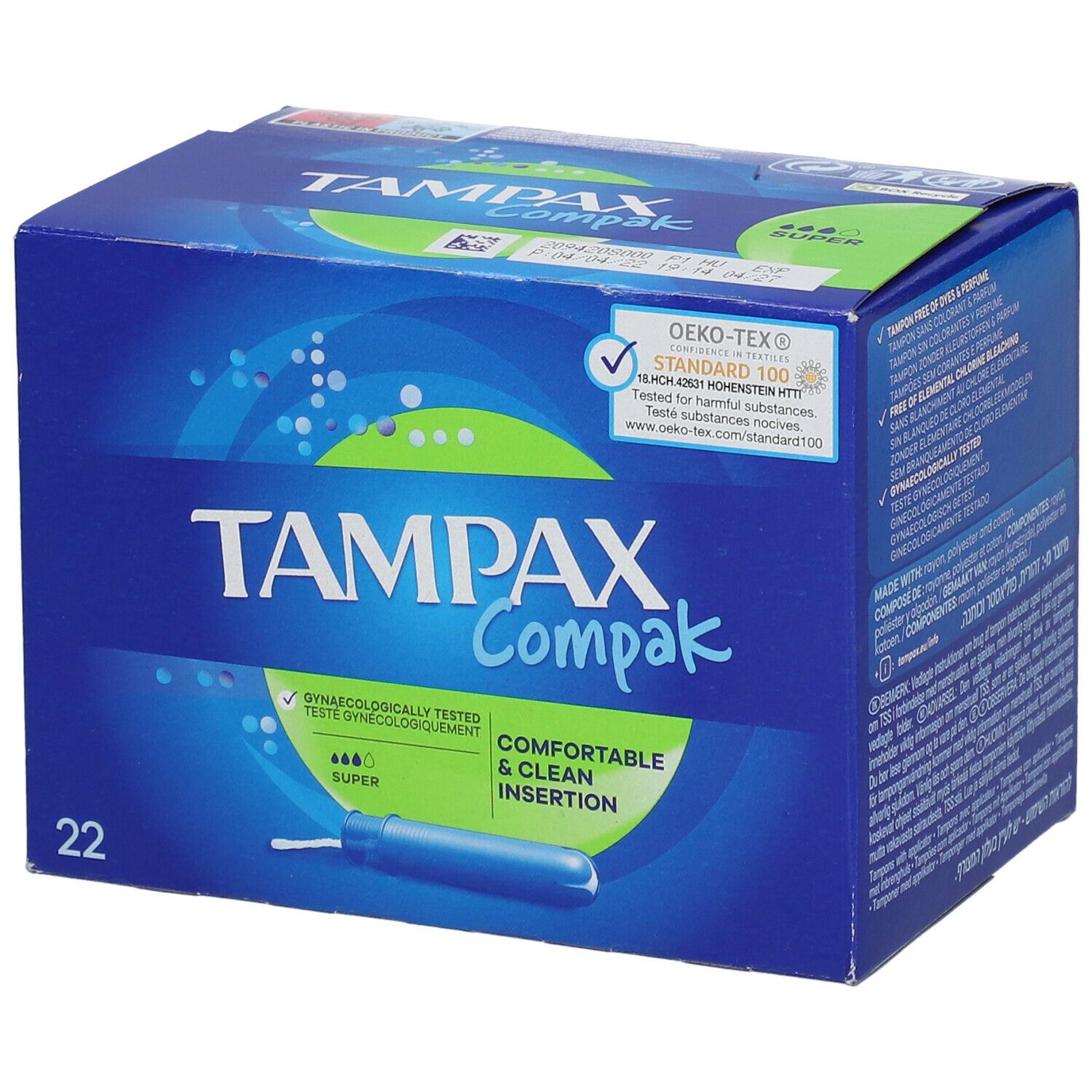 TAMPAX Compak Super