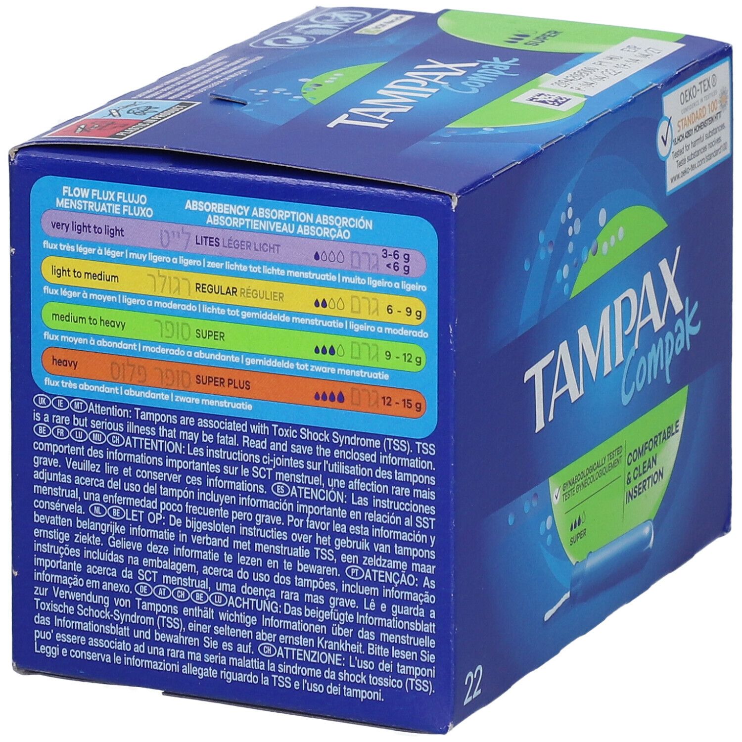 TAMPAX Compak Super