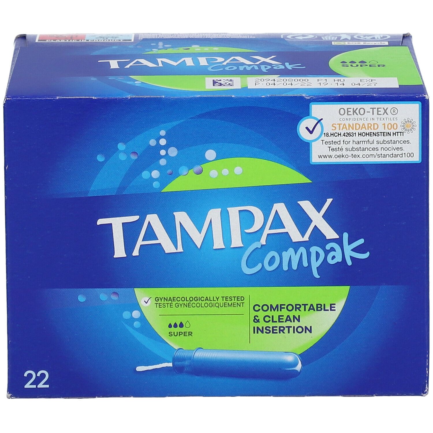 TAMPAX Compak Super