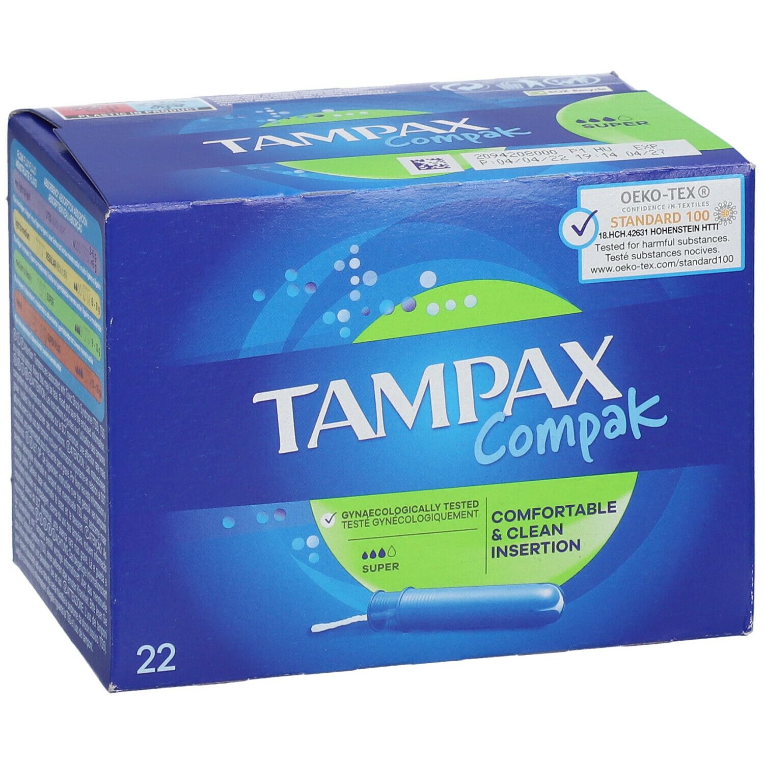 TAMPAX Compak Super