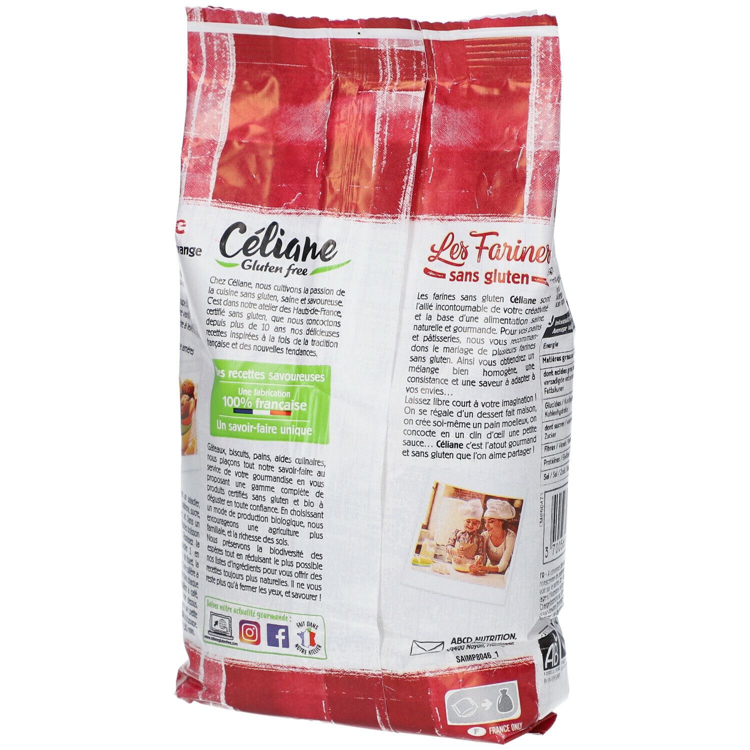 Céliane Gluten free Les Farines Farine de Sarrasin